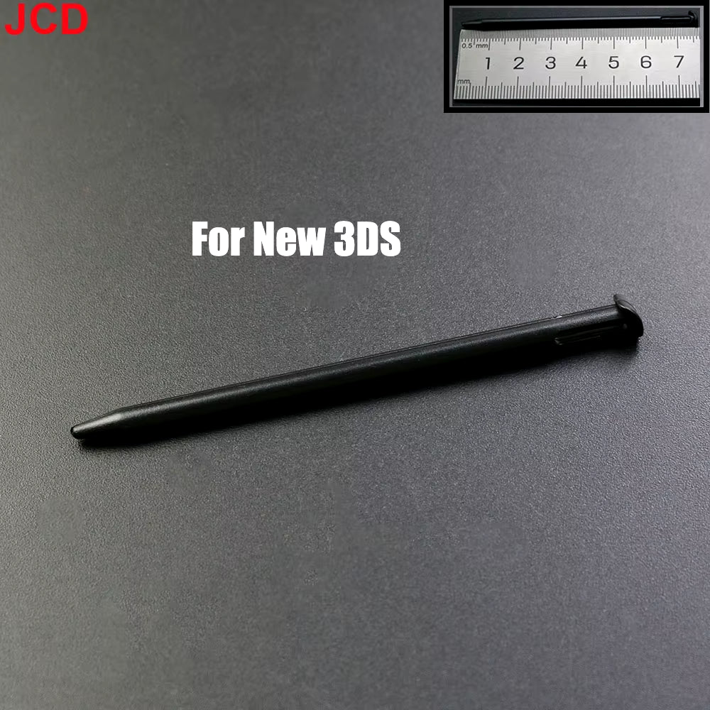 1Pcs Black Plastic Stylus Touch Screen Metal Telescopic Stylus Pen for 2DS 3DS New 2DS LL XL New 3DS XL LL for NDSL Ndsi NDS Wii