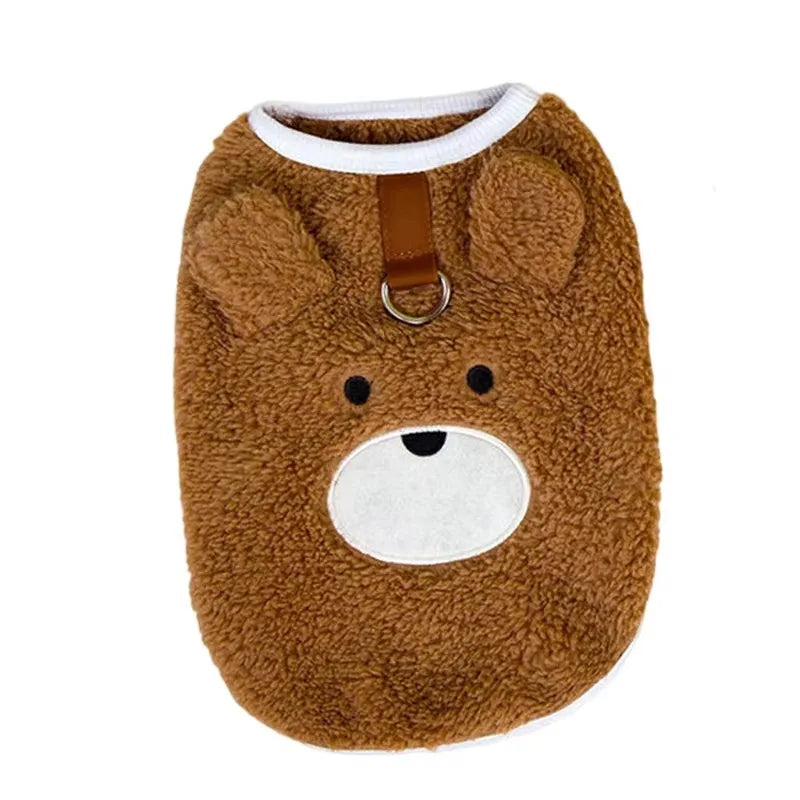 Chaleco de Forro Polar para Perros Pequeños – Ropa de Invierno Cálida y Cómoda