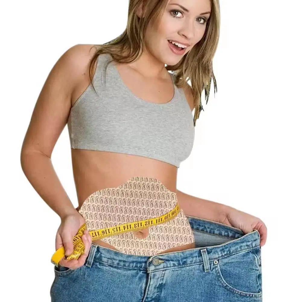 Belly Slim Patch Abdomen Slimming Fat Burning Navel Stick Weight Loss Slimer Tool Wonder Hot Quick Slimming Patch for Women